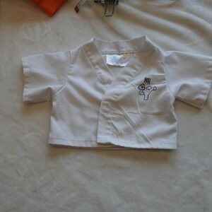 Build-A-Bear Workshop Karate Gi Uniform Top White Martial Arts Outfit
